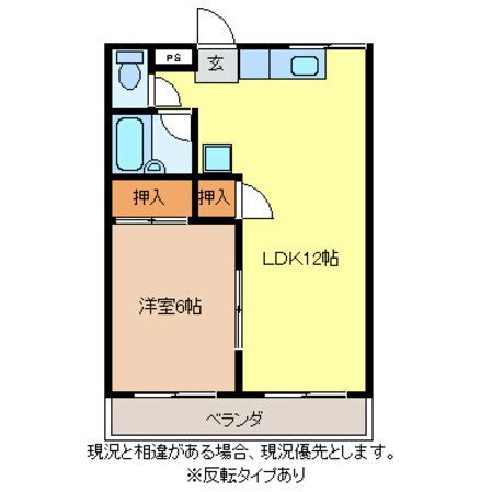 ラビットハウス タカフミの物件間取画像